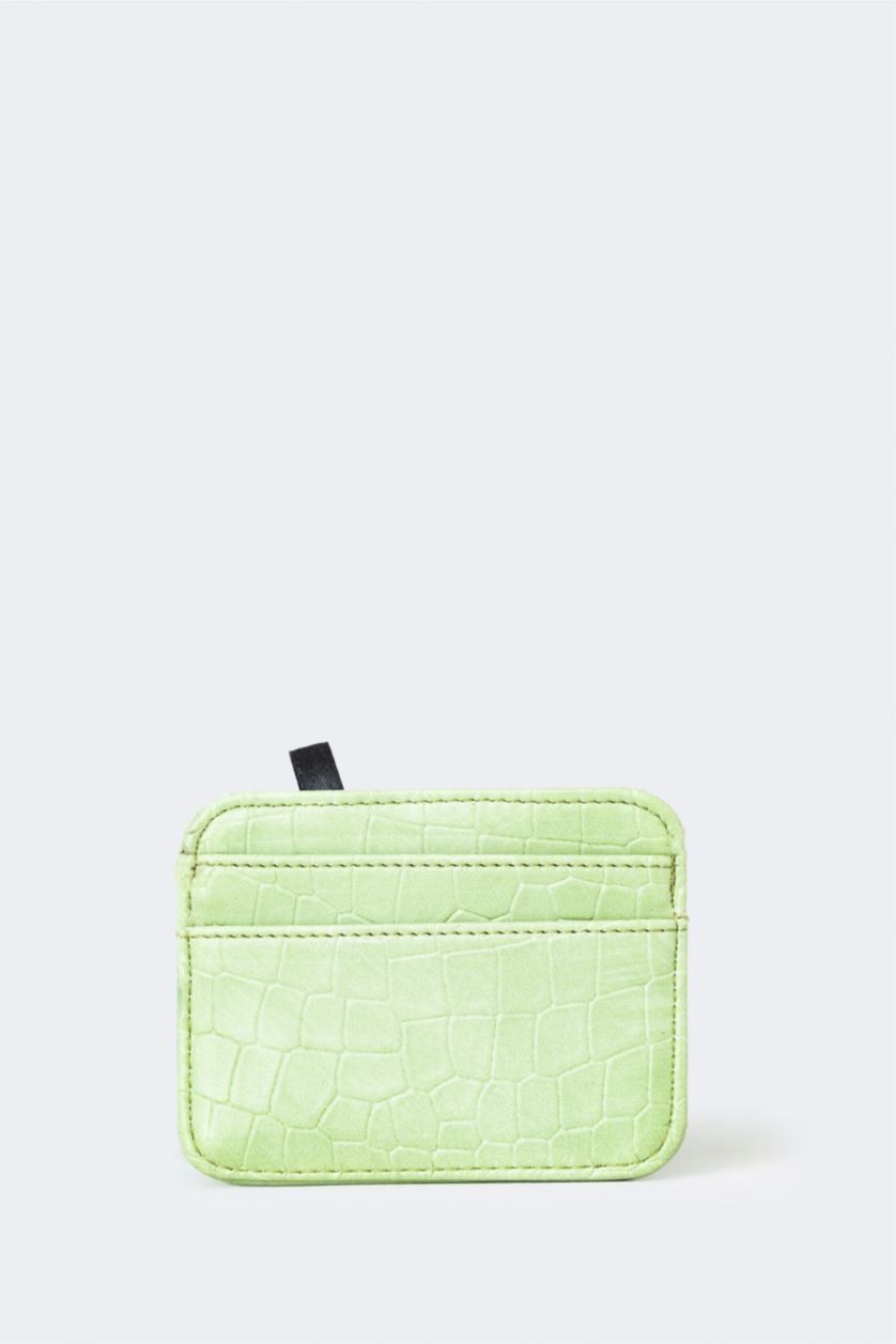 WOMAN Mint Woman Business Card Wallet