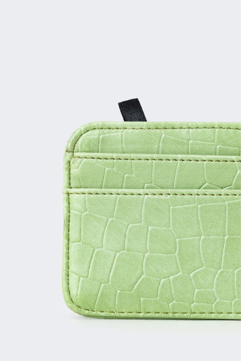 WOMAN Mint Woman Business Card Wallet