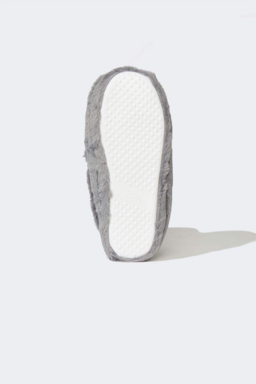 نساء أنثرا بوت منزلي بكعب مسطح