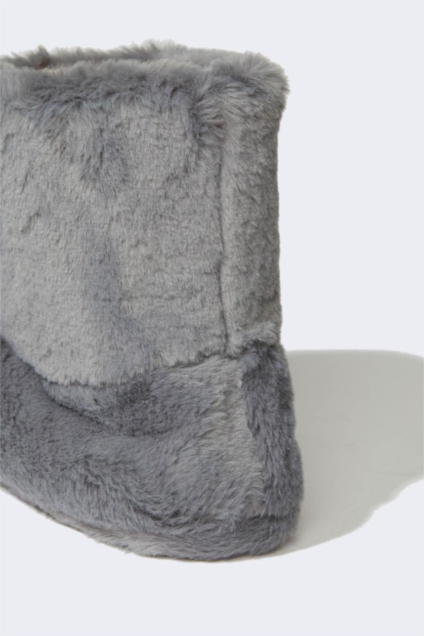 نساء أنثرا بوت منزلي بكعب مسطح