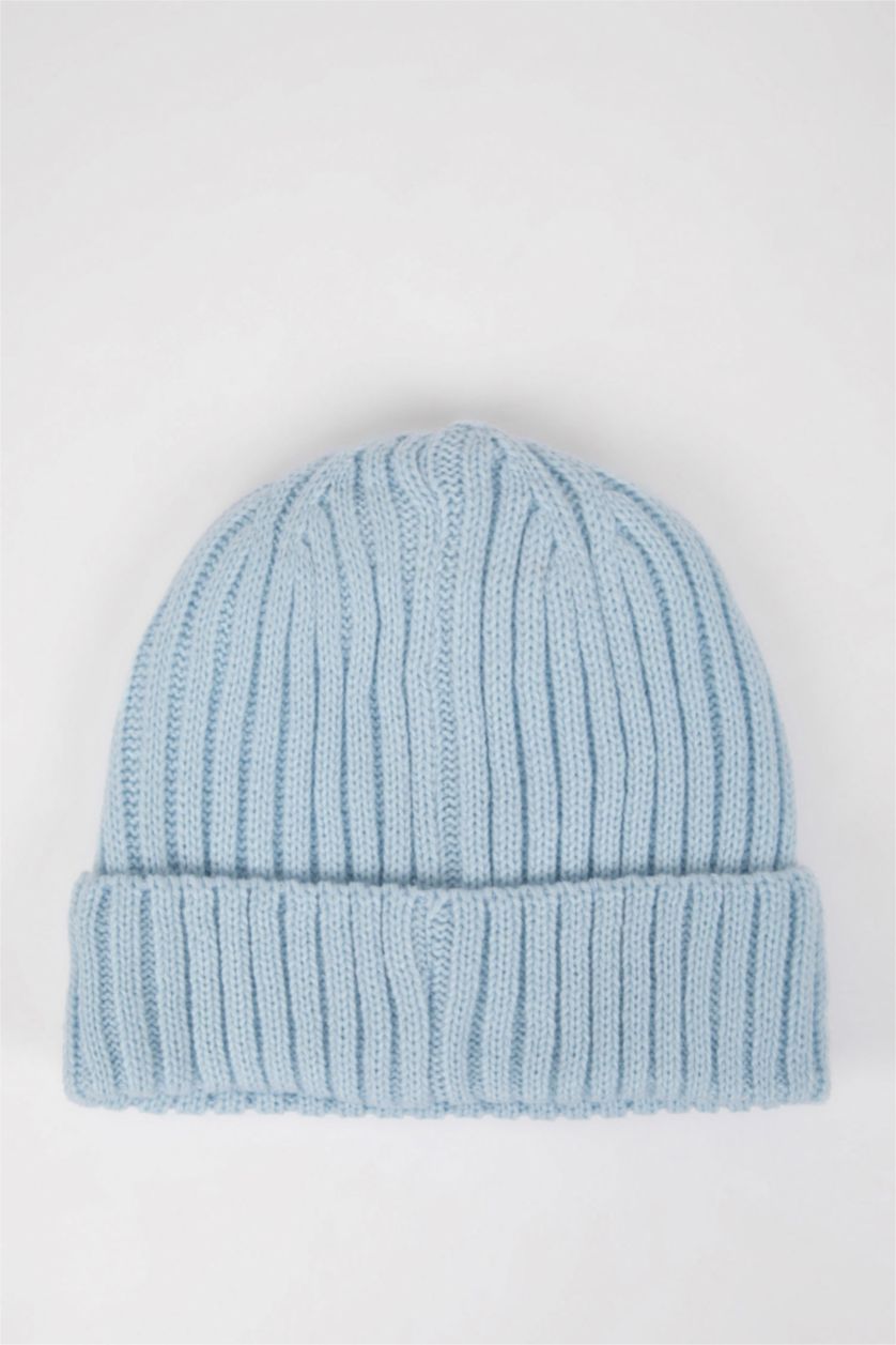 BÉBÉ GARÇON BLEU Clair Écharpe et Bonnet à motif pour BéBé Garçon