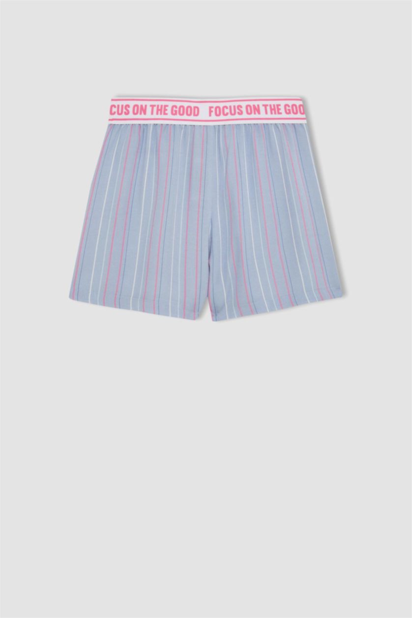 GIRLS & TEENS White طقم بيجاما قصة عادية