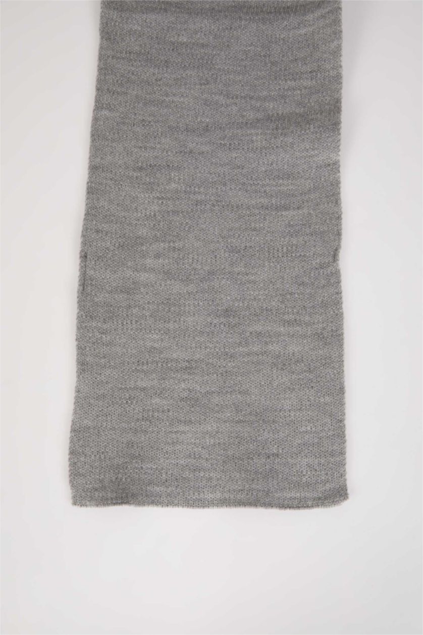 Мальчики и подростки Серый Комплект из 3-х вещей шапка шарф и перчатки для мальчиков