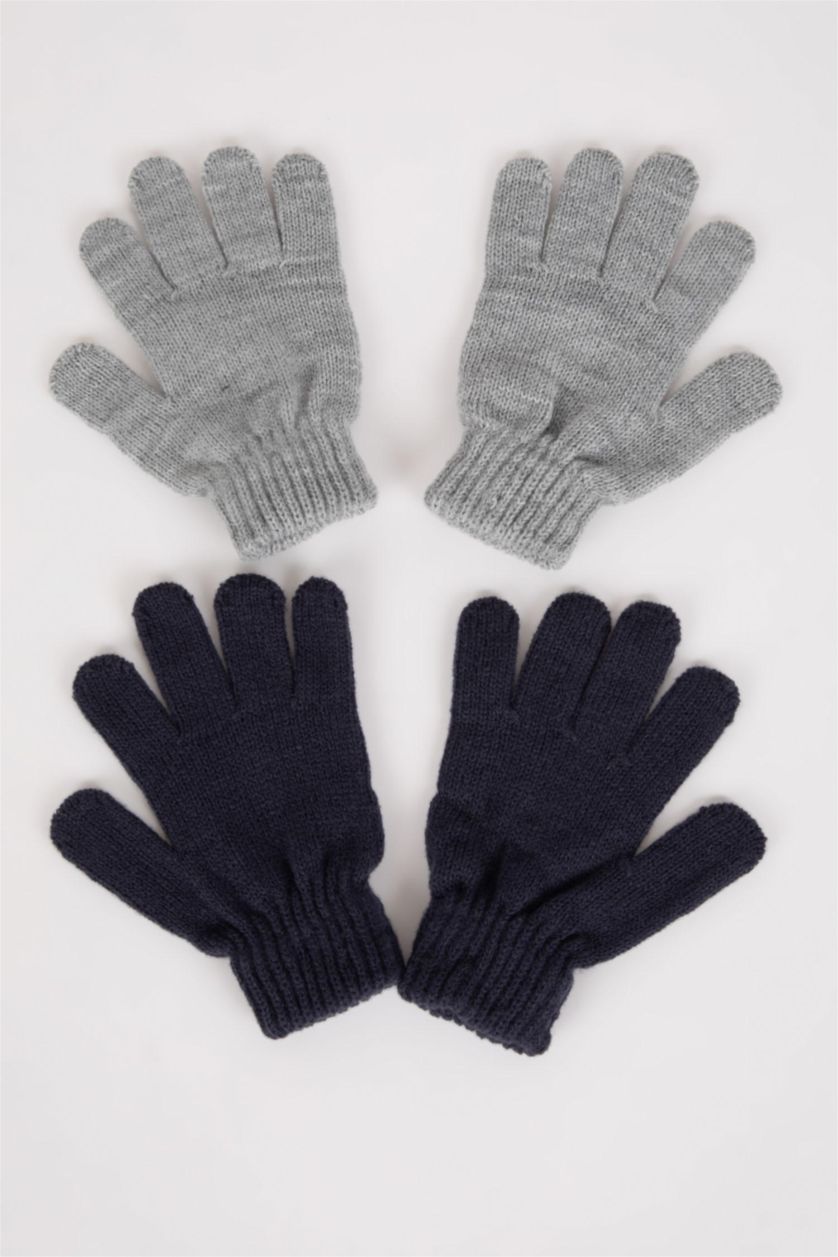 أولاد Karma قفازات تريكو ولادي - قطعتين