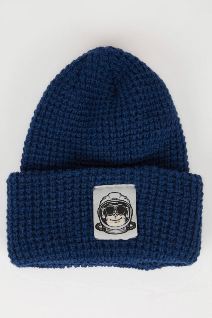 أولاد نيلي غامق كلاو صوف تريكو ولادي