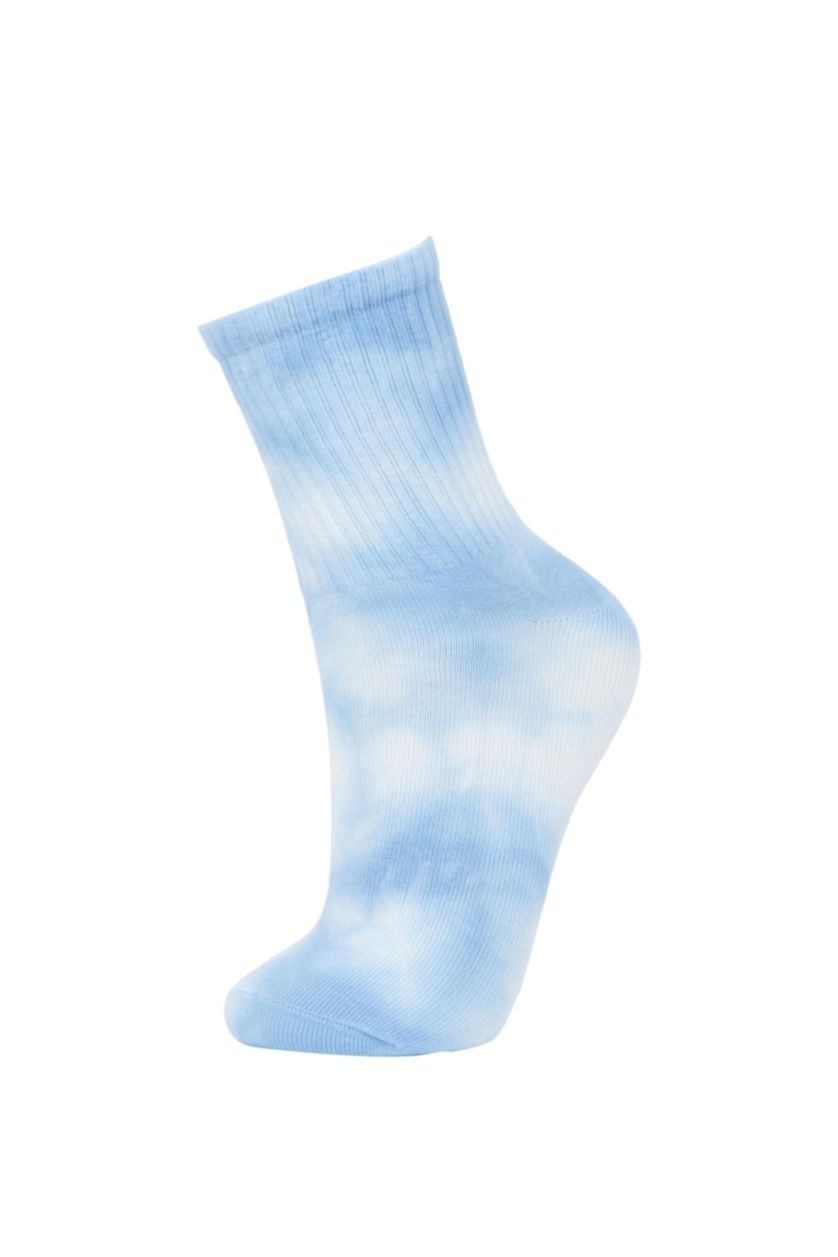 WOMAN Blue Woman 2 Piece Cotton Socks