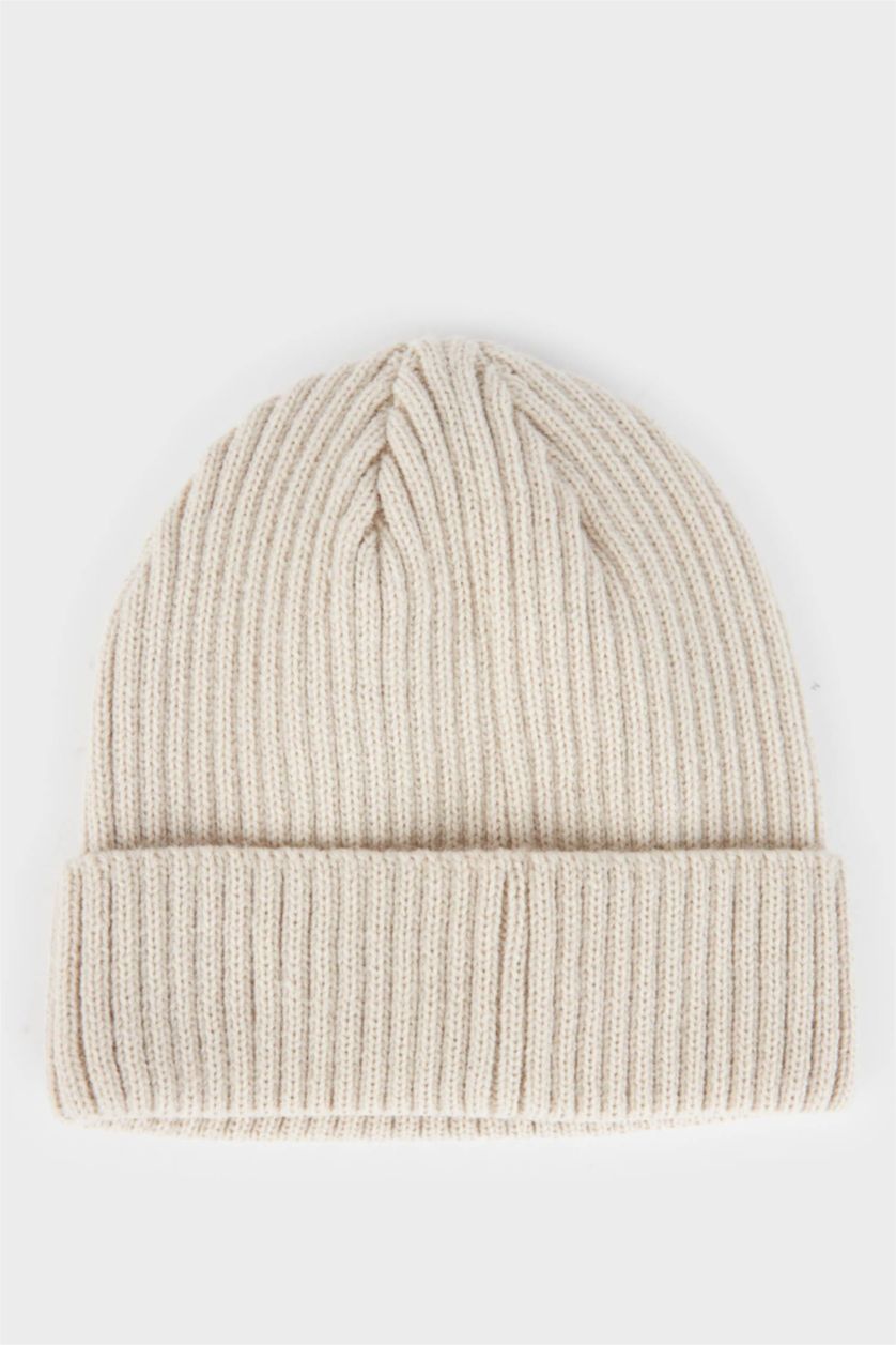 Erkek Çocuk - Genç Erkek Vizon Triko Bere Erkek Çocuk