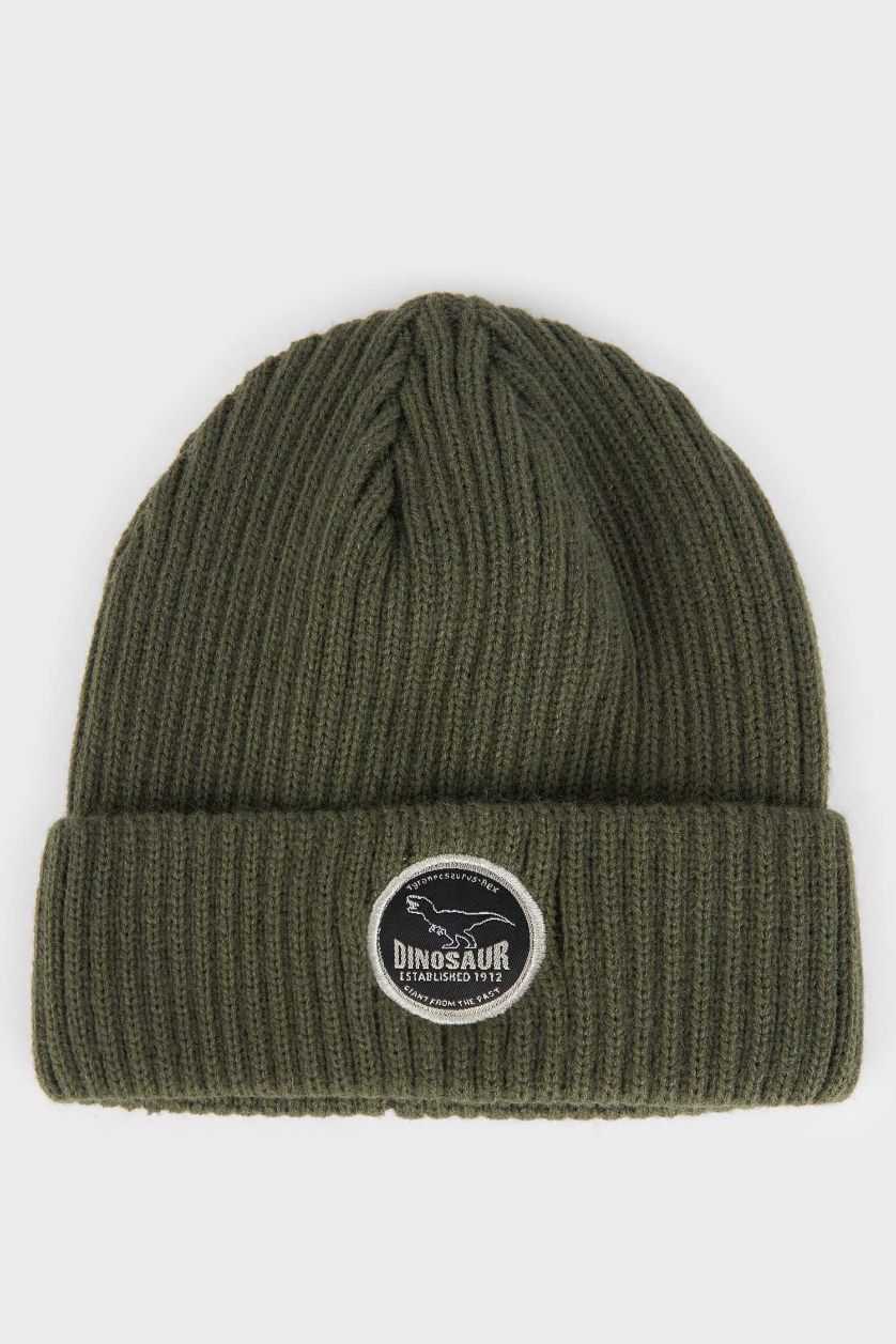 Boys & Teens Khaki Boy Knitwear Beret