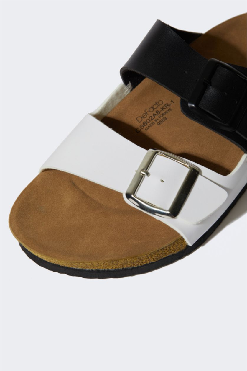 Boys & Teens Karma Boy Flat Sole Double Banded Slippers