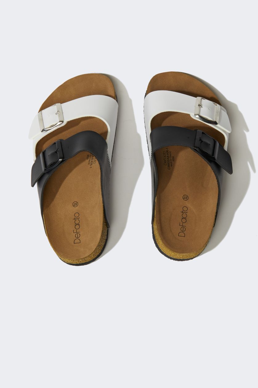 Boys & Teens Karma Boy Flat Sole Double Banded Slippers