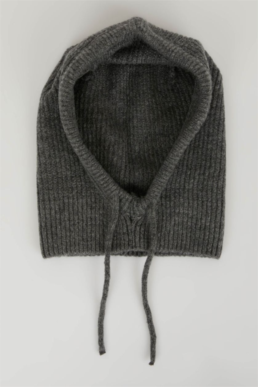 Erkek Çocuk - Genç Erkek Antrasit Erkek Çocuk Triko Balaklava