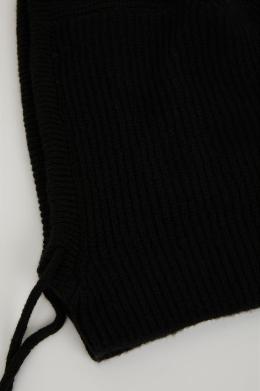 GARÇONS Noir Bonnet en tricot pour Garçon