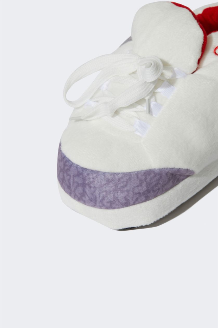 Мальчики и подростки Белый Тапочки плюшевые для мальчиков