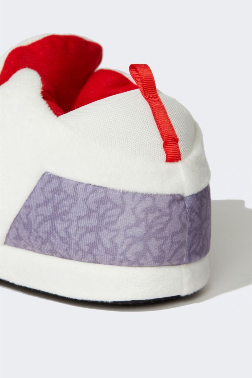 Мальчики и подростки Белый Тапочки плюшевые для мальчиков