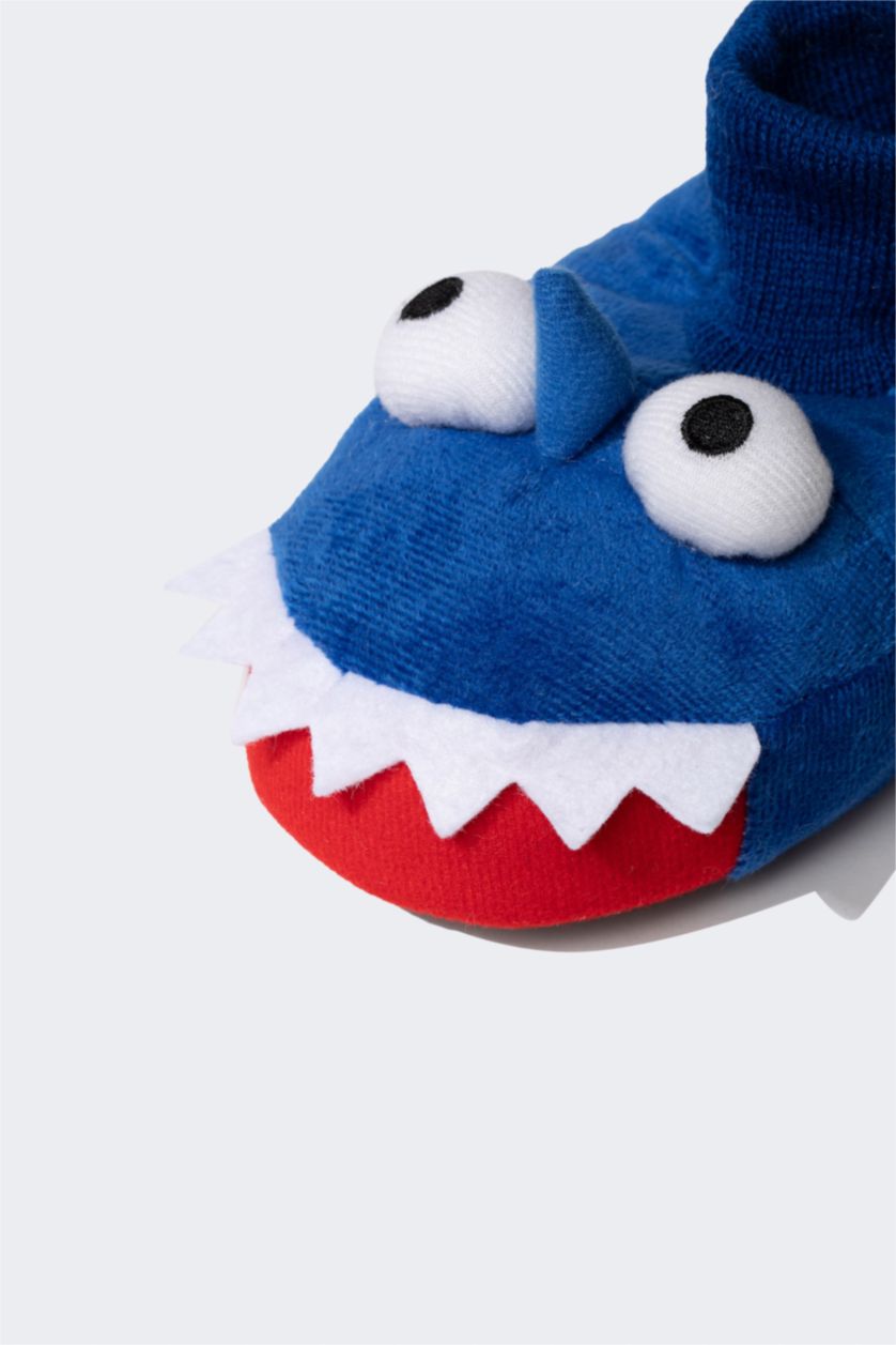 Мальчики и подростки Синий Домашние тапочки для мальчиков