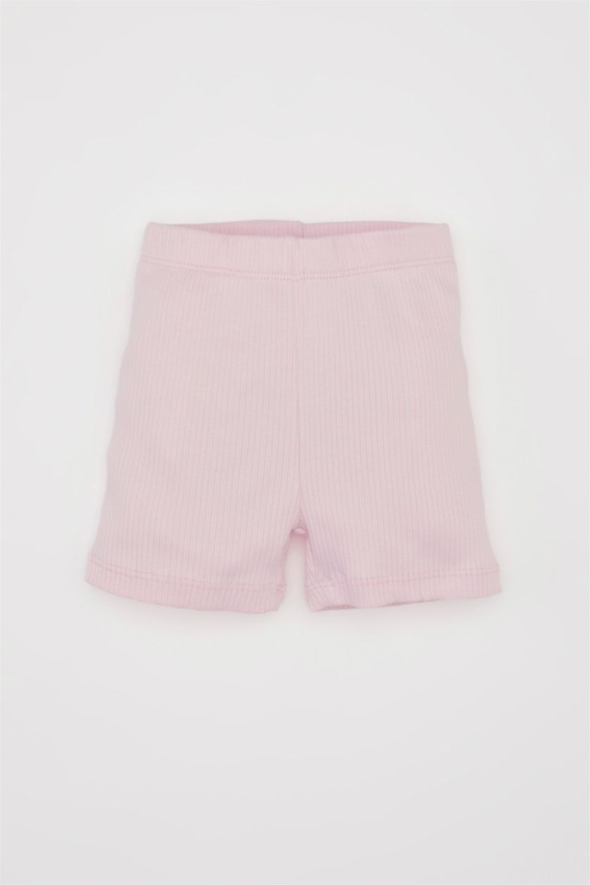 طفلة صغيرة زهري سيت بناتي تيشيرت وشورت ممشط من Disney Princess - قطعتين