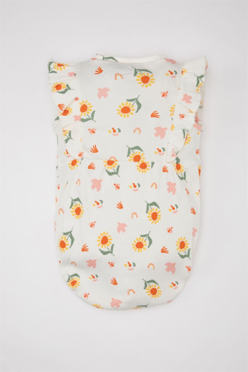 طفلة صغيرة بيج فاتح جمبسوت فلورال بناتي حديثي الولادة