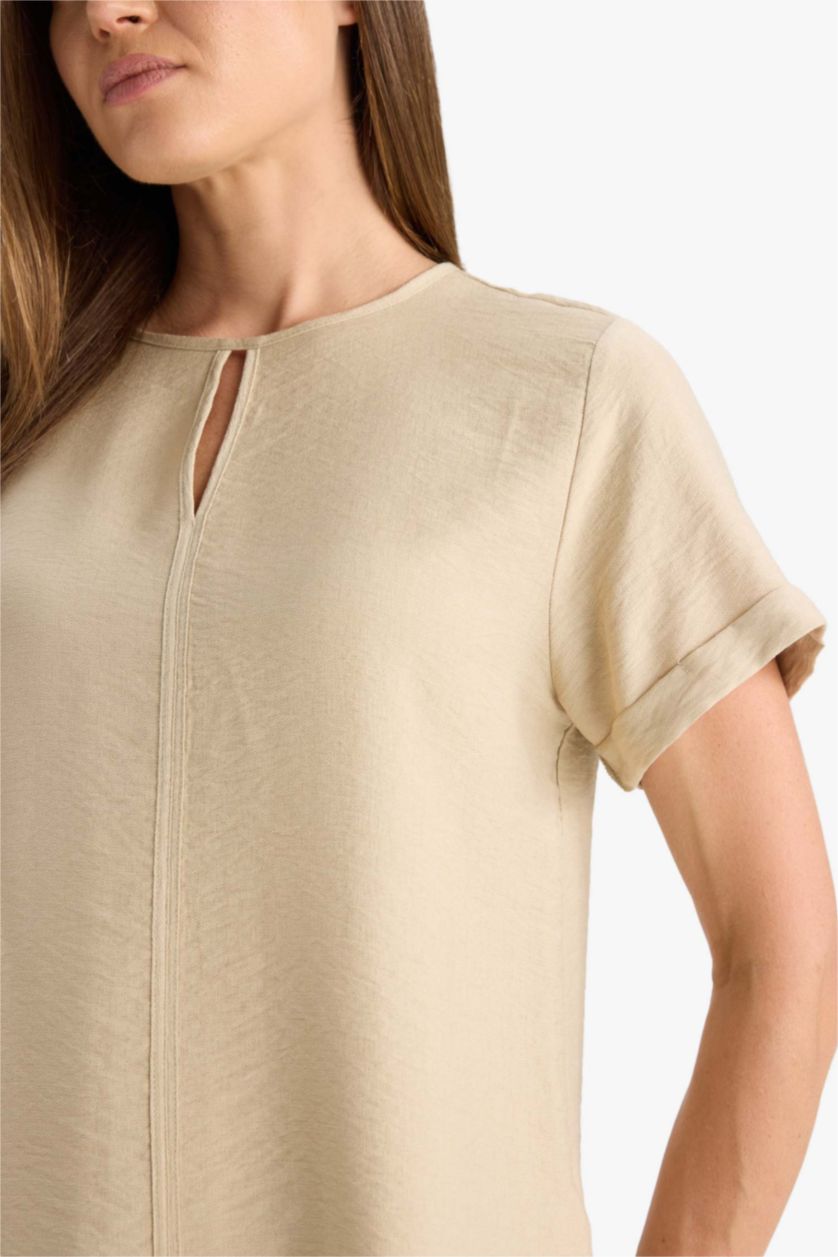 WOMAN Sand Regular Fit