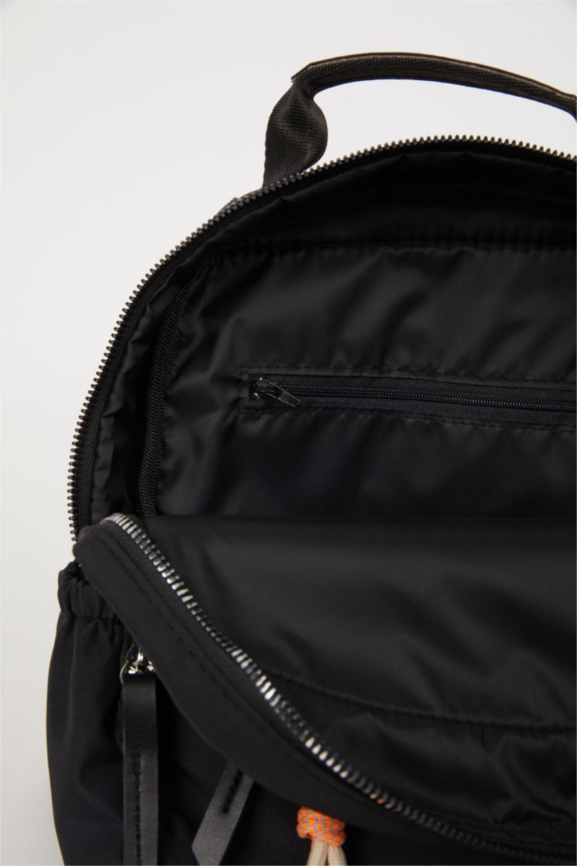 WOMAN Black Woman Backpack