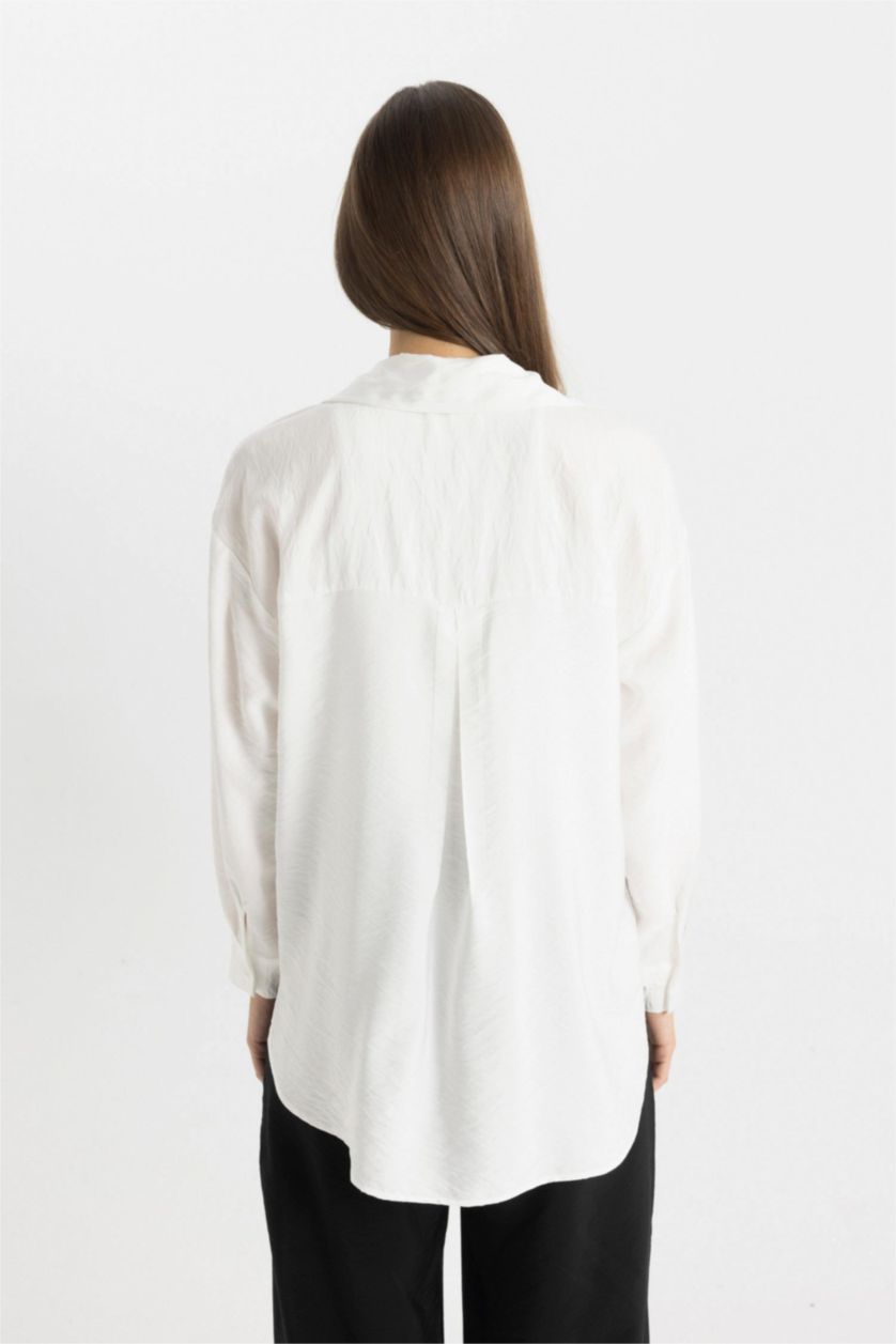 نساء بيج فاتح تونيك قصة مريحة