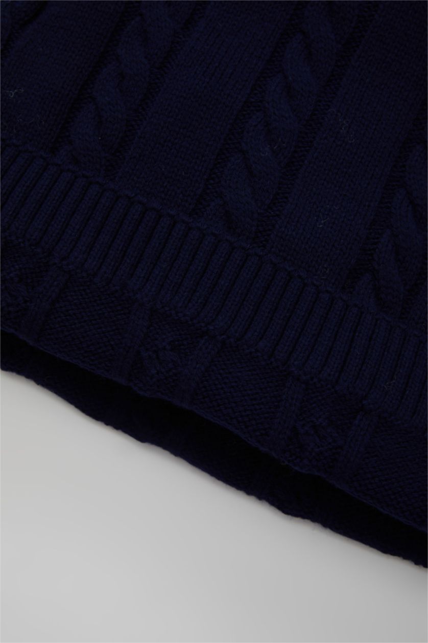 BÉBÉ GARÇON Marin Gilet en tricot à coupe régulière pour BéBé Garçon