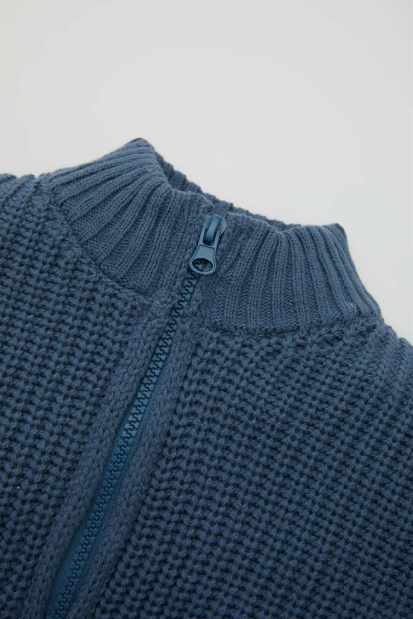 BABY BOY Light Indigo Baby Boy Regular Fit Pullover