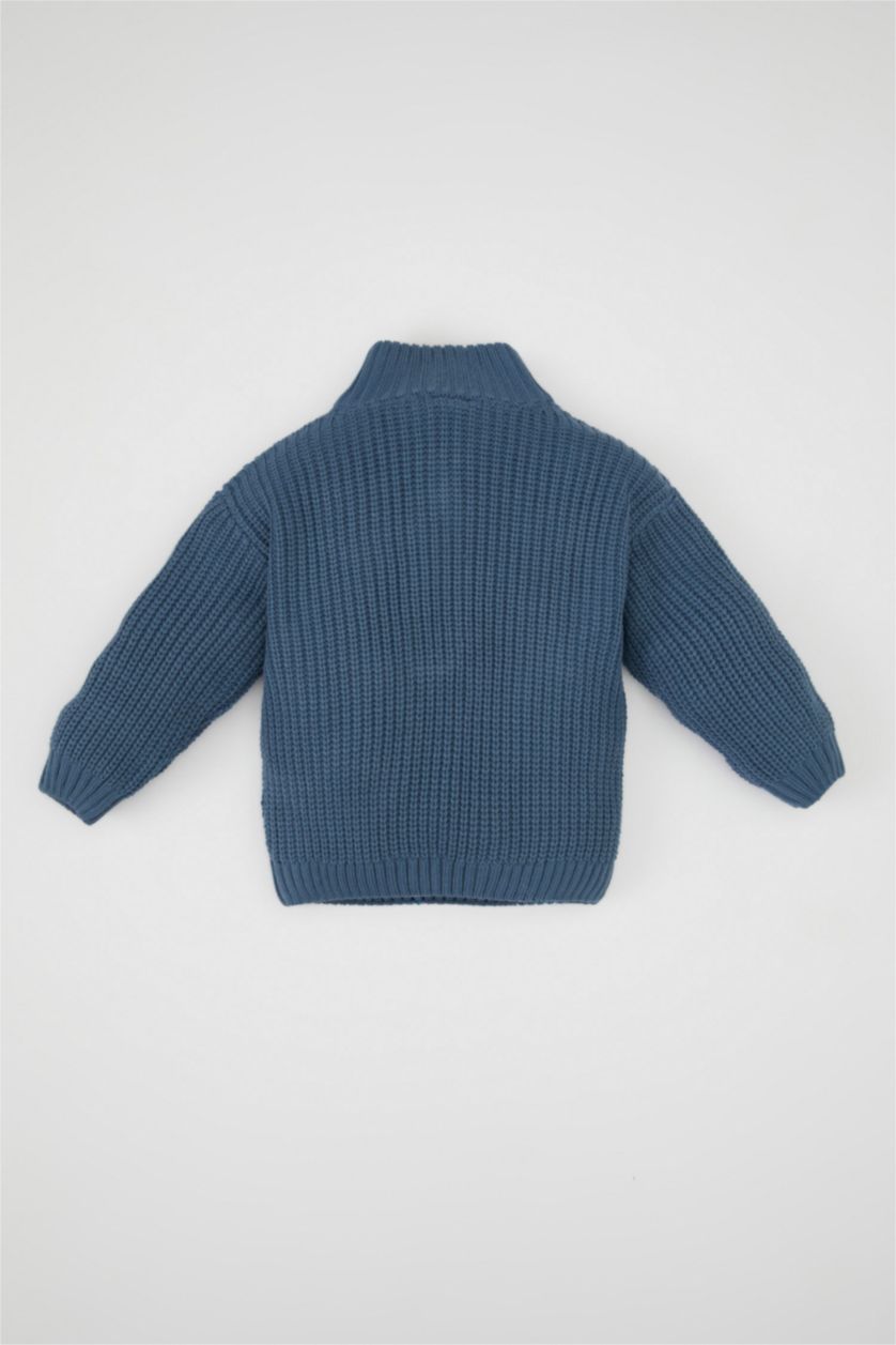 BABY BOY Light Indigo Baby Boy Regular Fit Pullover