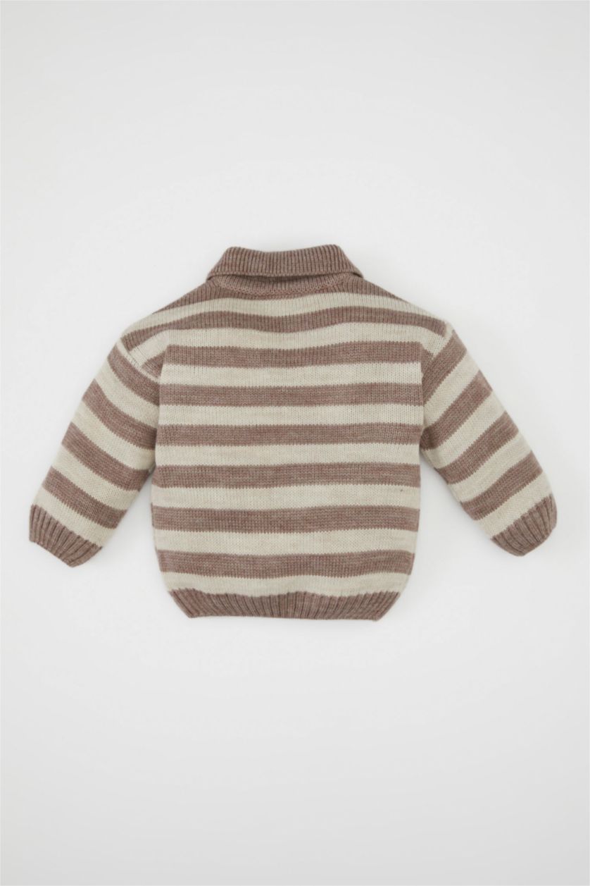 مولود ذكر حجري فاتح بلوفر ولادي مخطط قصة عادية