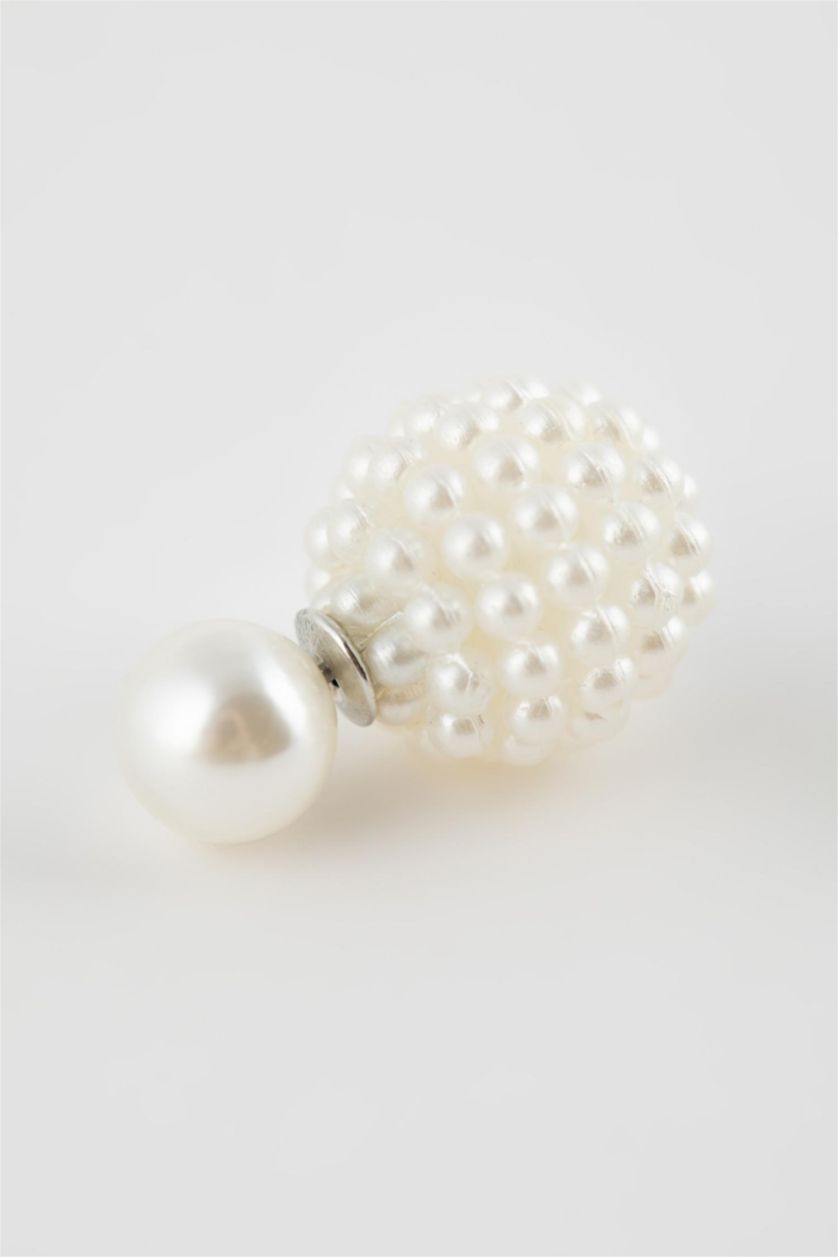 FEMME Blanc Boucles d'oreilles blanches pour femme