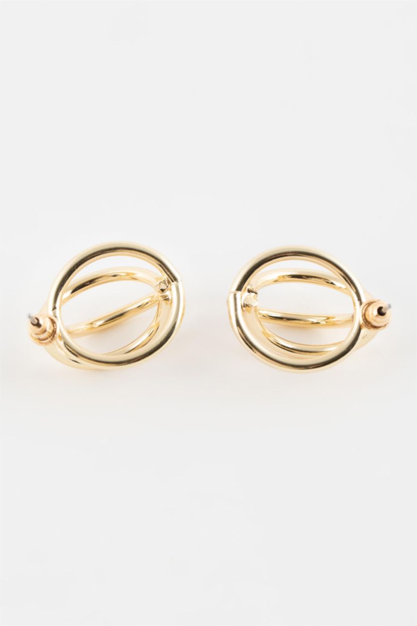 Kadın Altın Kadın Gold Küpe