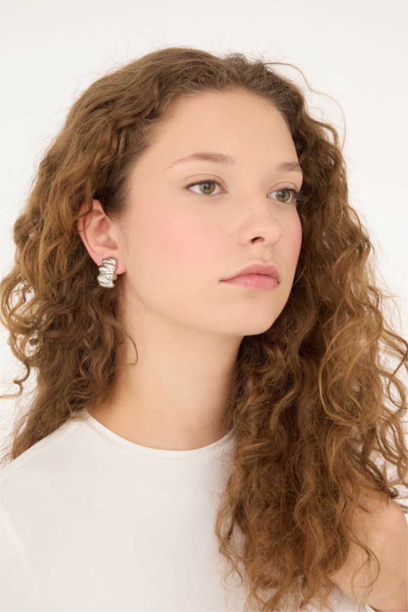 Kadın Gümüş Kadın Silver Küpe