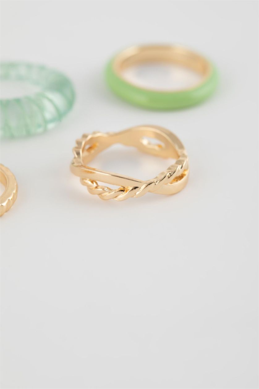 WOMAN MIXED Woman 5 Colorful Rings