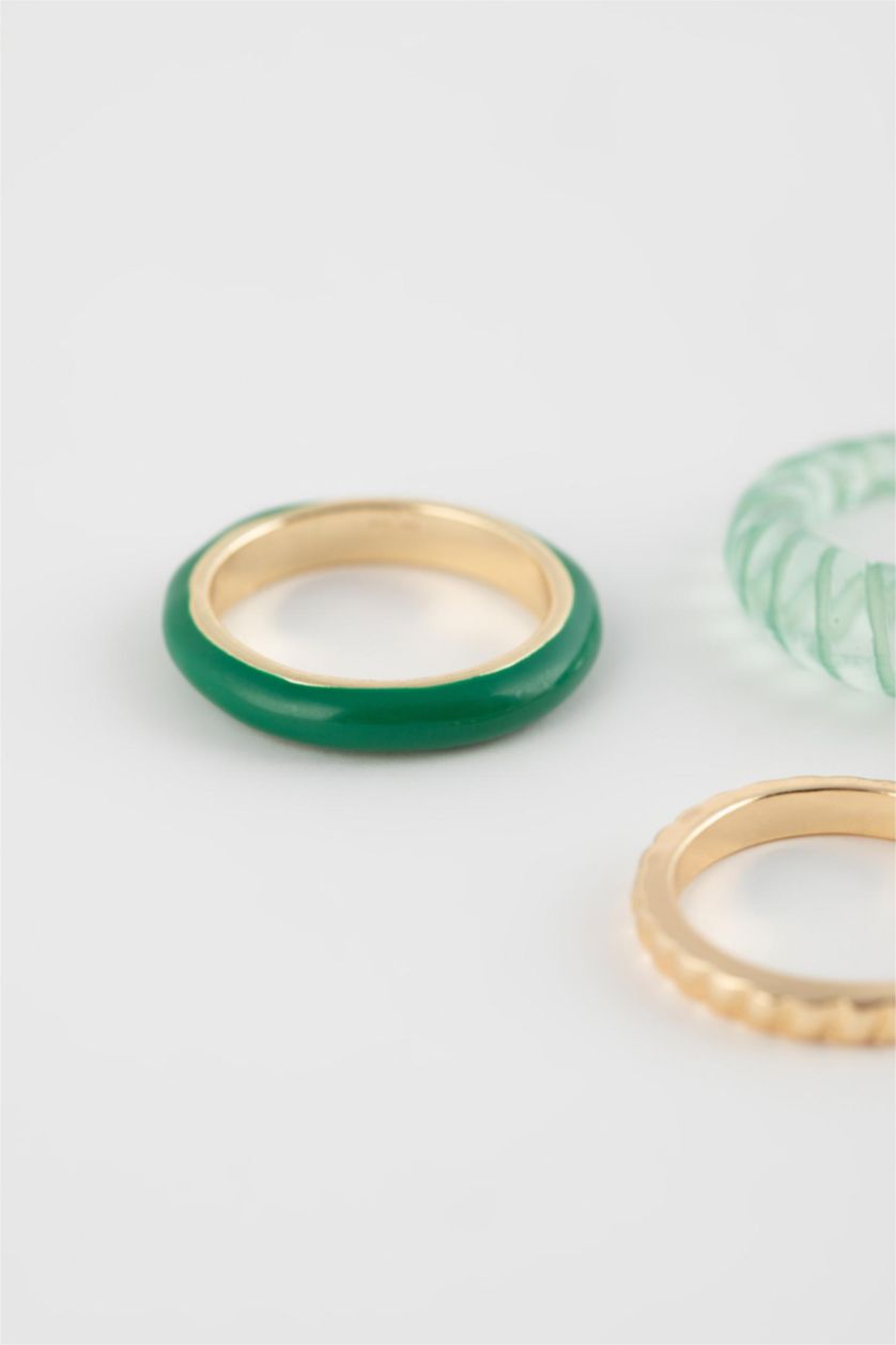 WOMAN MIXED Woman 5 Colorful Rings