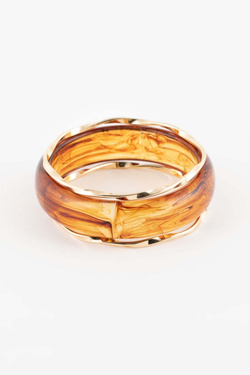 نساء Karma اسورة ذهبي نسائي - 3 قطع