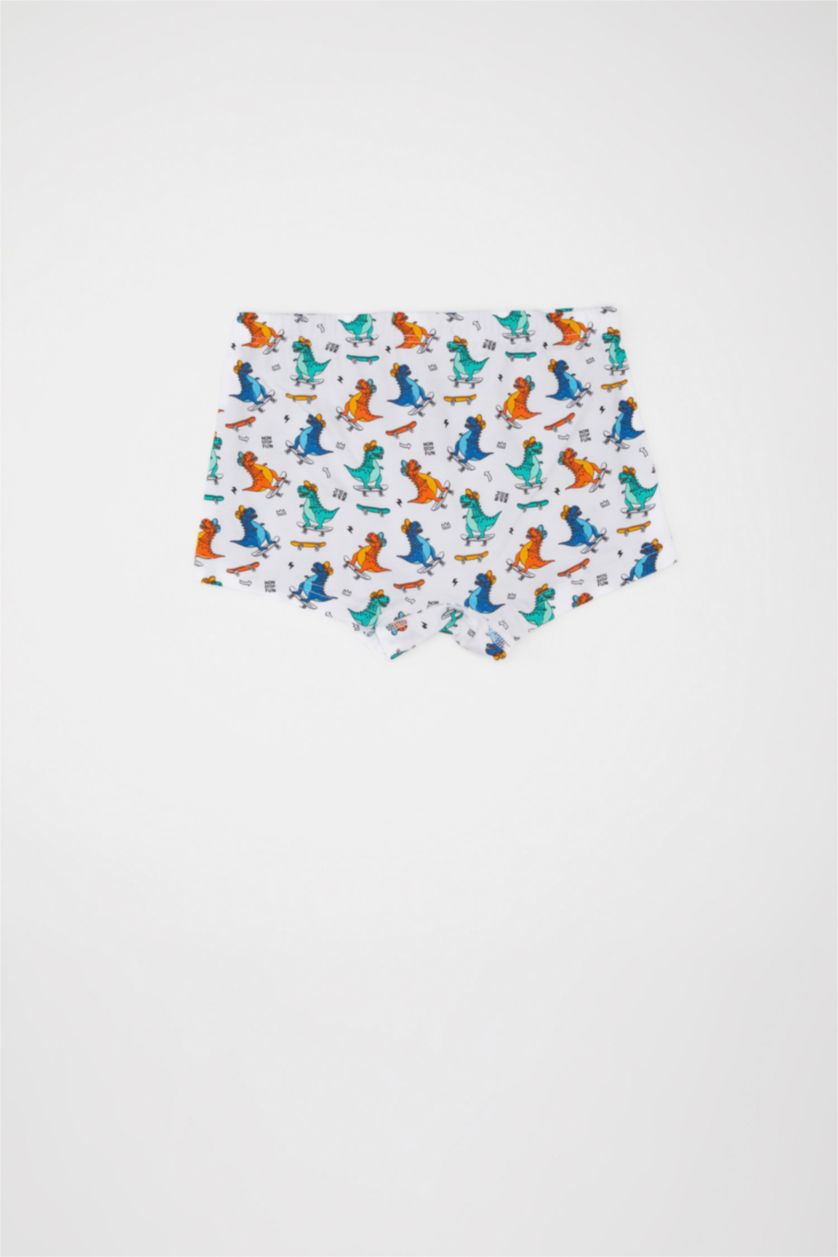 أولاد أبيض بوكسر ولادي بطبعة ديناصور - 3 قطع