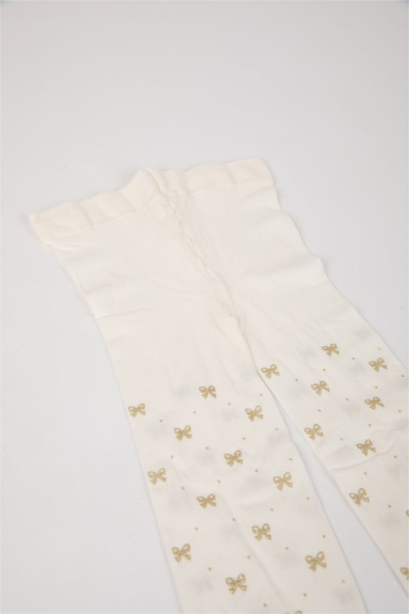 Baby Girls White Baby Girl Pantyhose