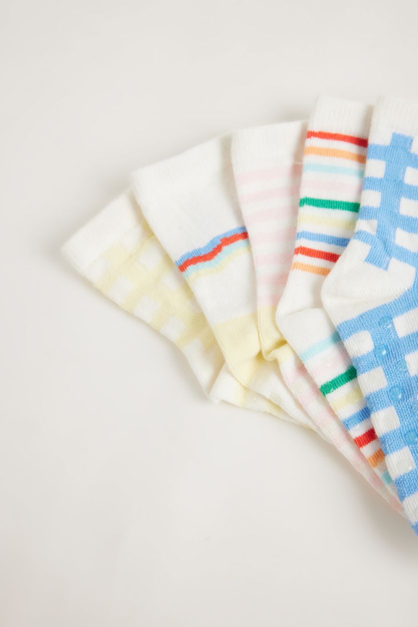 طفلة صغيرة Karma جوارب بنات قطن - 5 قطع