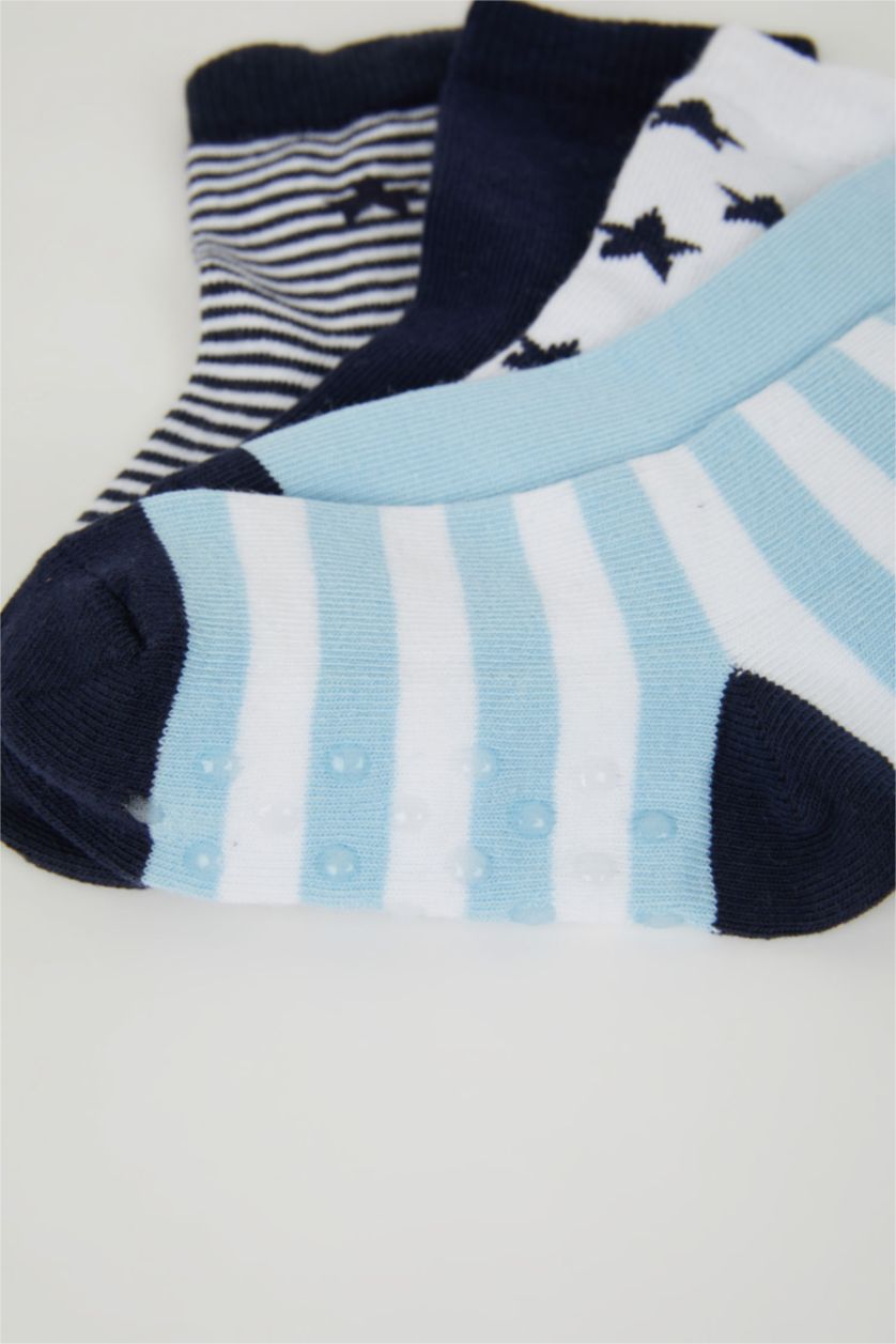 BÉBÉ GARÇON Karma Lot de 5 paires de Chaussettes longues en coton pour bébé garçon