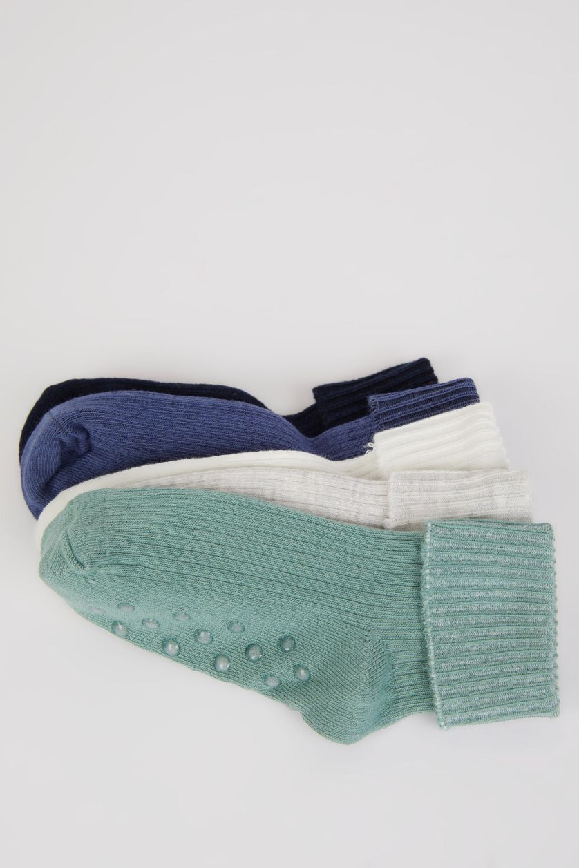 طفل صغير Karma جوارب طويلة قطن ولادي بدون خياطة - 5 قطع