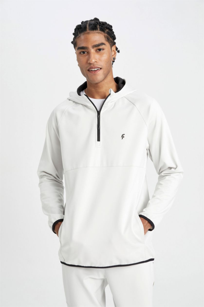 Ерлер Сұр стандарт пішім бас киімді Свитер