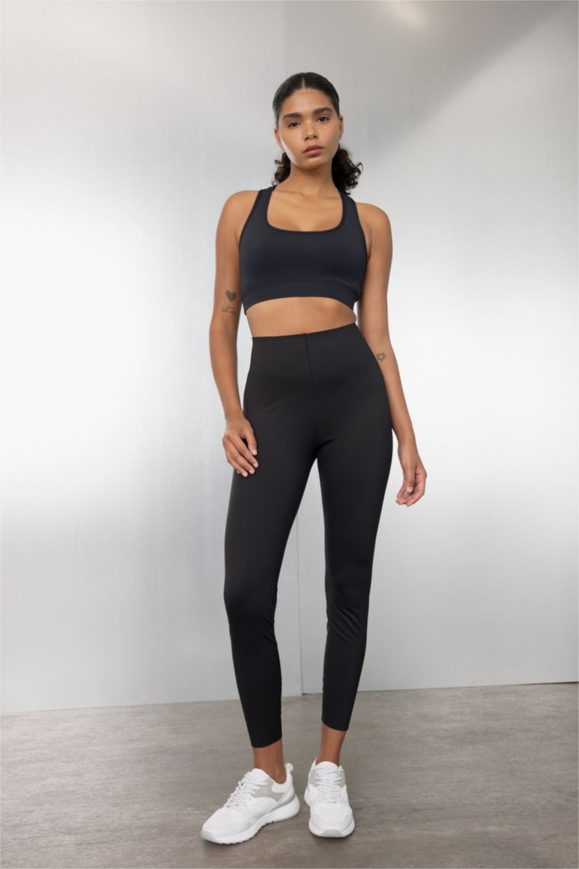 Women Black Sport Leggings