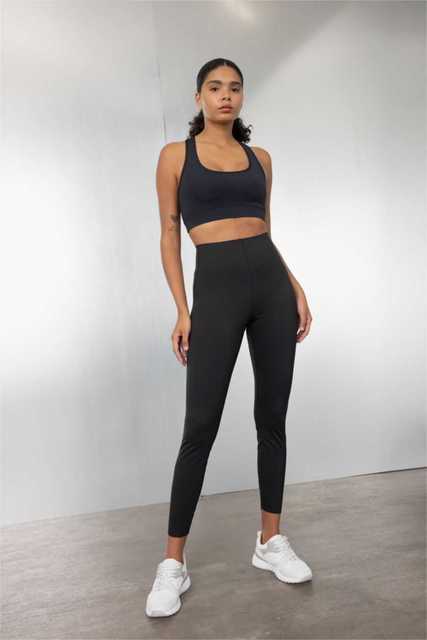 Women Black Sport Leggings