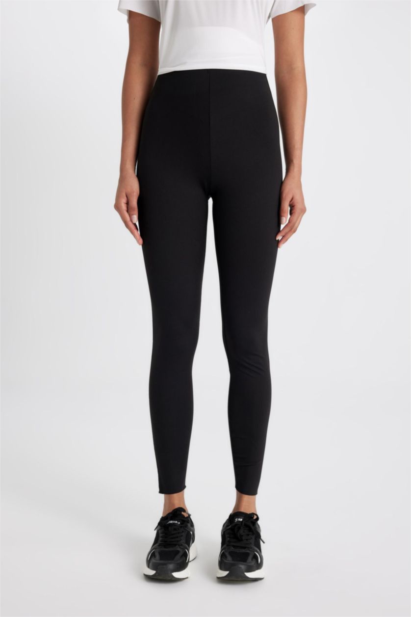 Women Black Sport Leggings