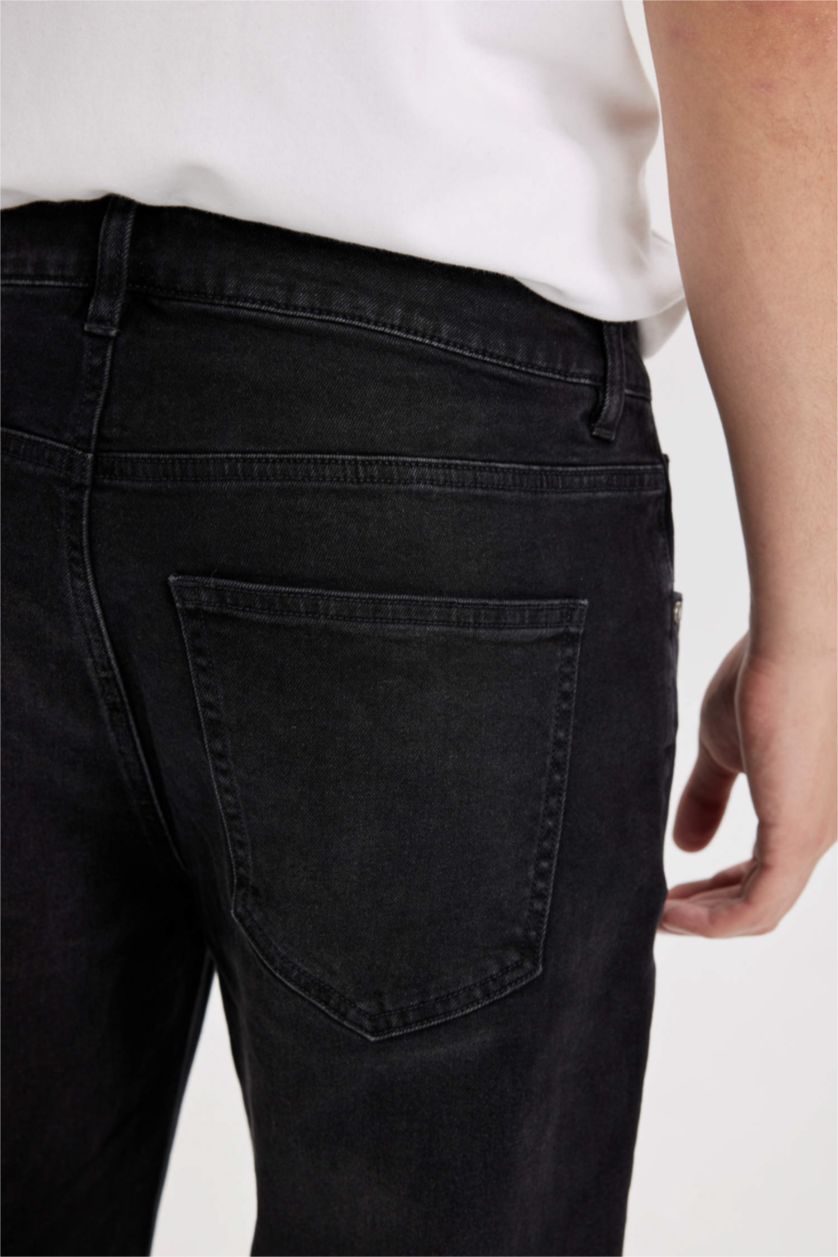 Мужчины Черный Брюки Sergio стандартного кроя со средней талией