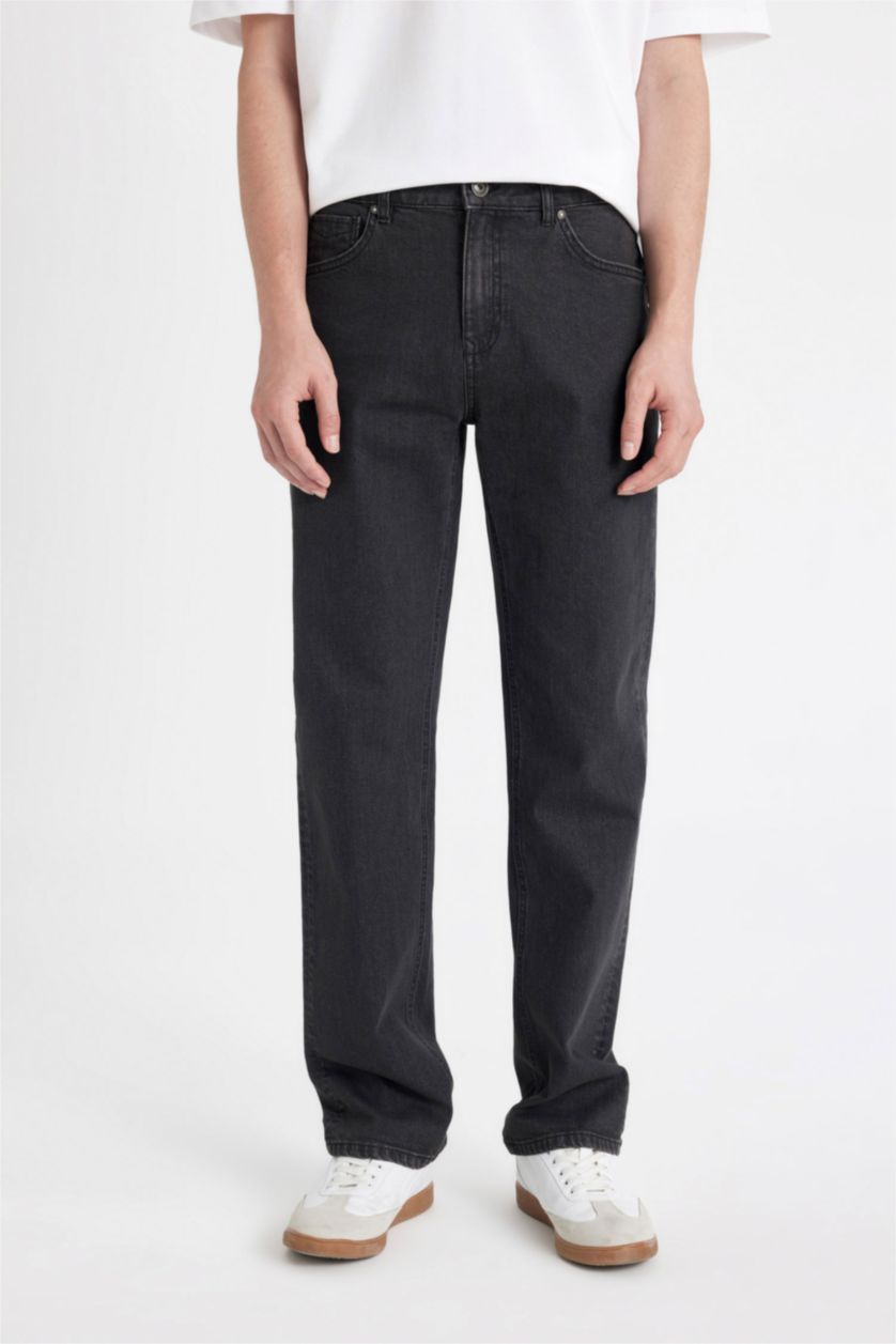 رجال أنثرا بنطرون جينز سيرجيو قصة عادية برجل ضيق وخصر عادي