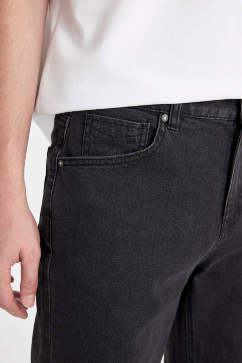 رجال أنثرا بنطرون جينز سيرجيو قصة عادية برجل ضيق وخصر عادي