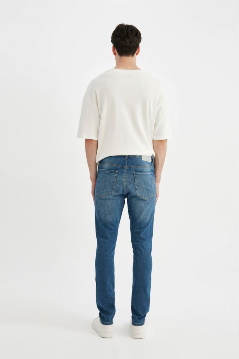 HOMME Bleu Pantalon Jean super skinny
