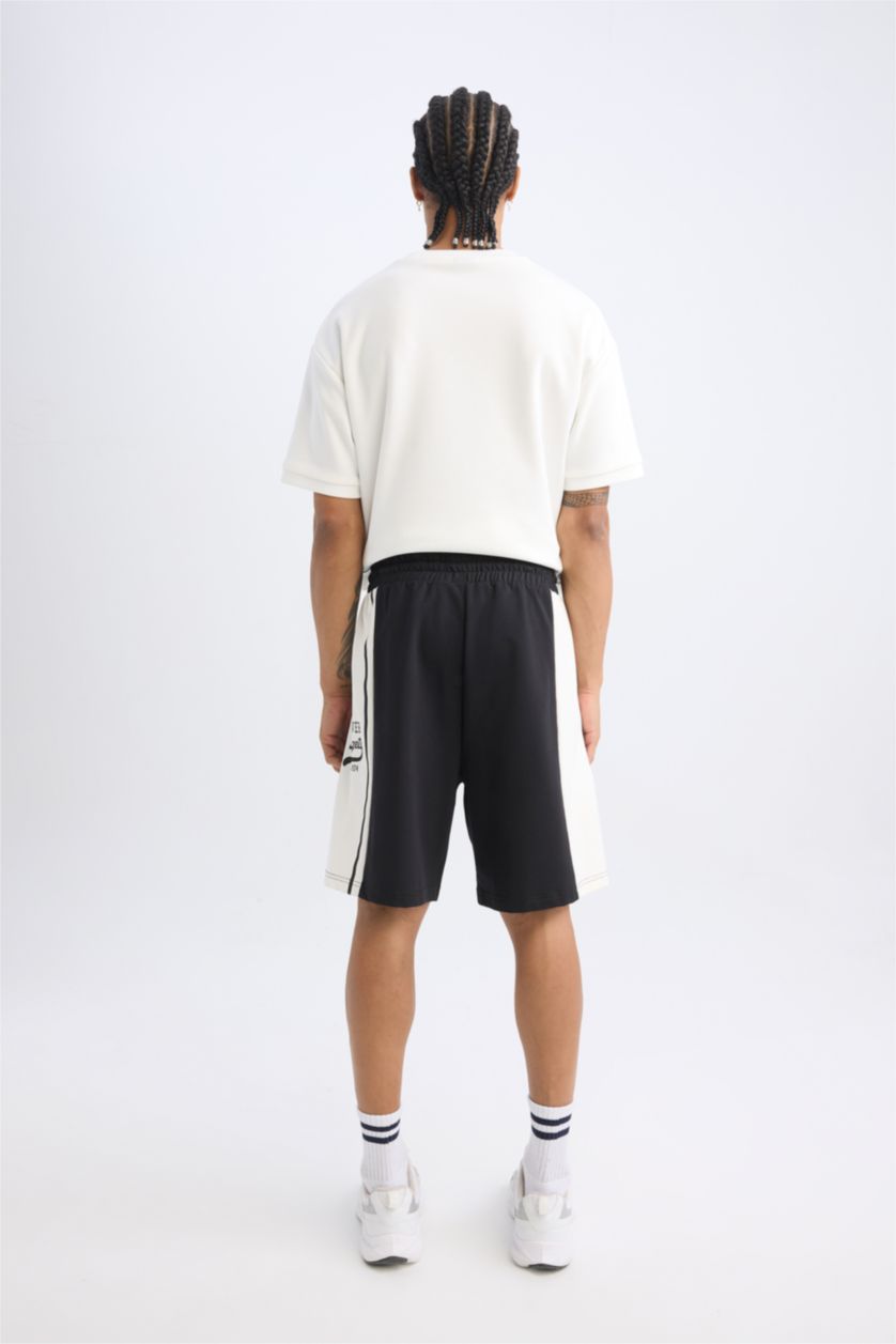 رجالي أسود شورت بساق قصير من دنفر ناغتس