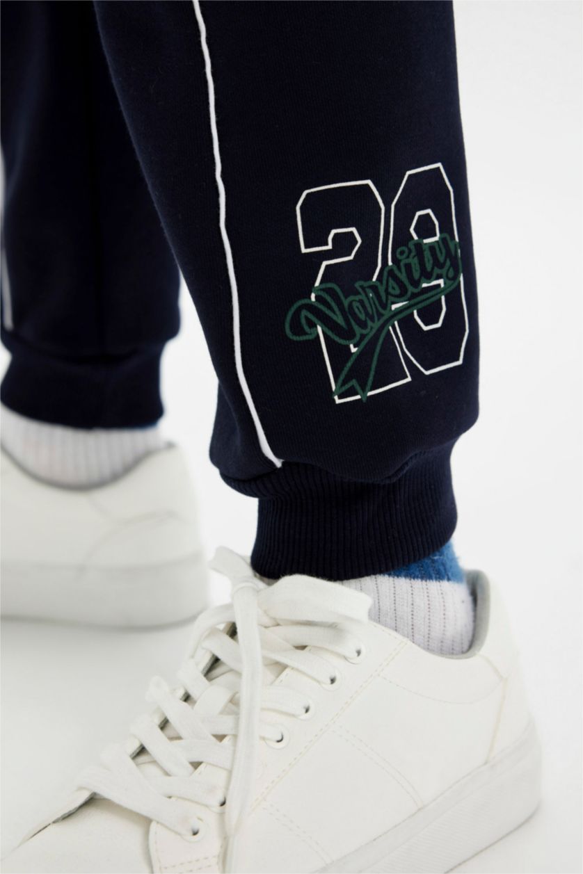 GARÇONS Marin Jogging épais imprimé à taille élastqiue pour Garçon