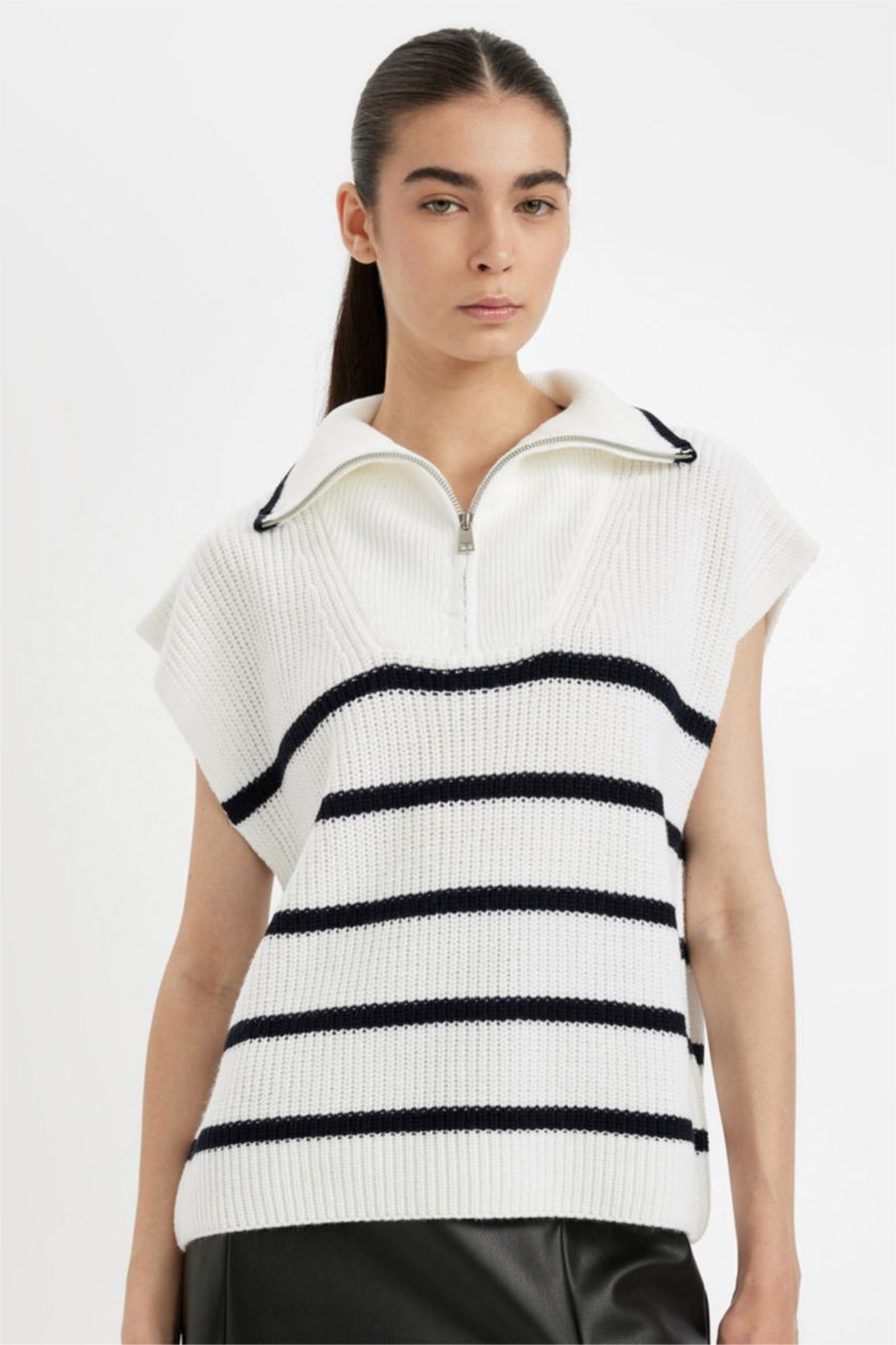 Әйелдерге экру қалыпты пішім жартылай найзағай selanoıke Жилет